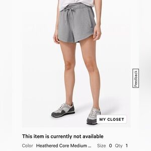 Lululemon Inner Glow Short